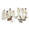 Glitzhome® 12 Piece Oversized Ivory Nativity Figurine Set